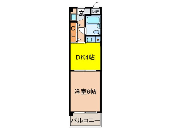 ハイマウンドの物件間取画像